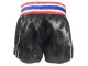 Boxsense Retro Muay Thai Shorts Thailand : BXSRTO-001-Black